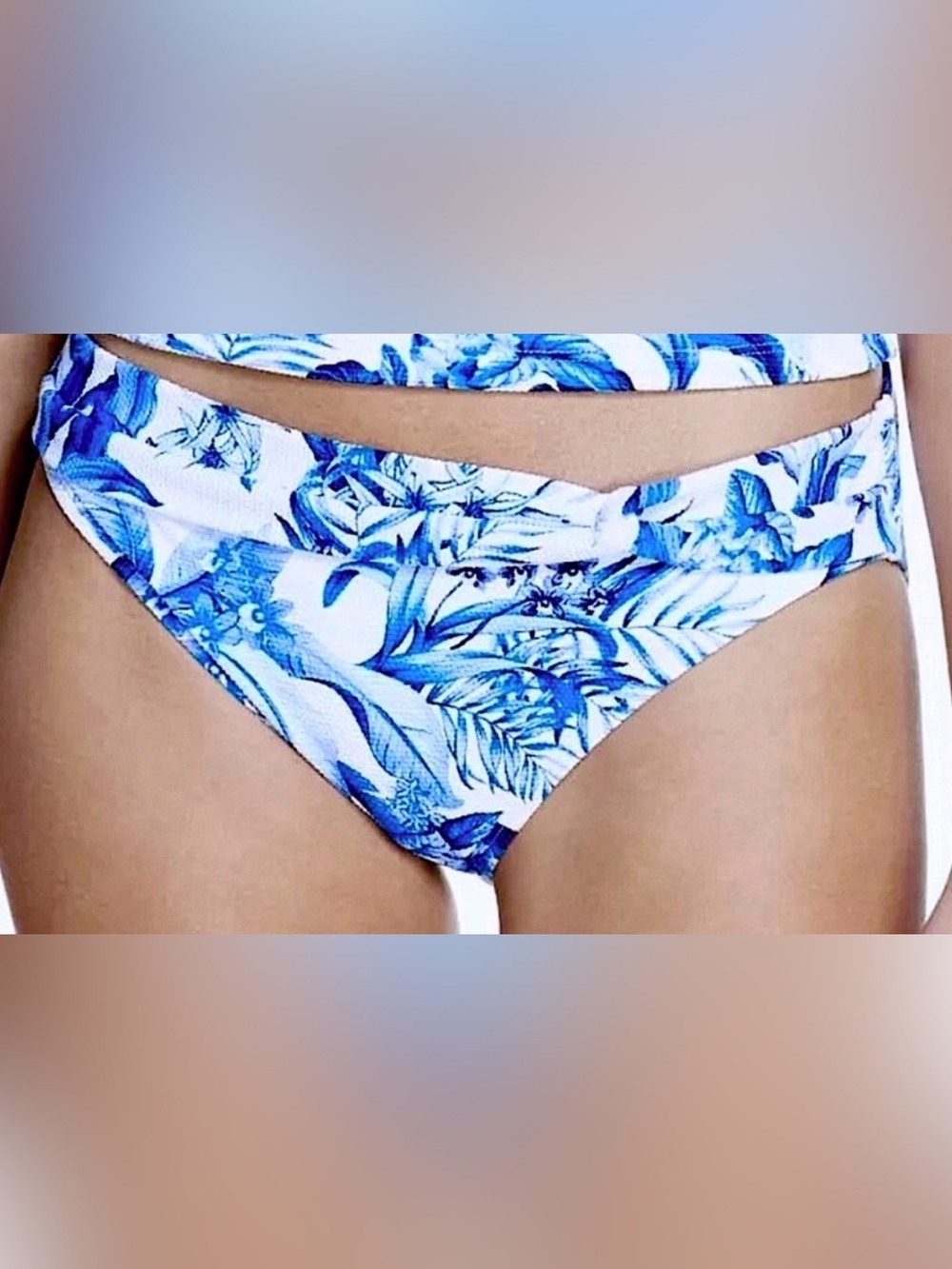 Tommy Bahama Indigo Garden twist band Hipster - Small - New